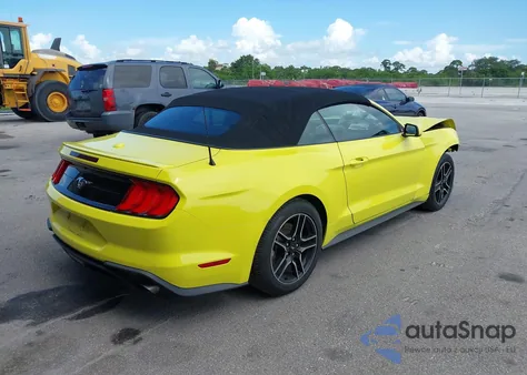 2021 Ford Mustang Ecoboost Premium from USA, damaged, VIN 1FATP8UH8M5105729